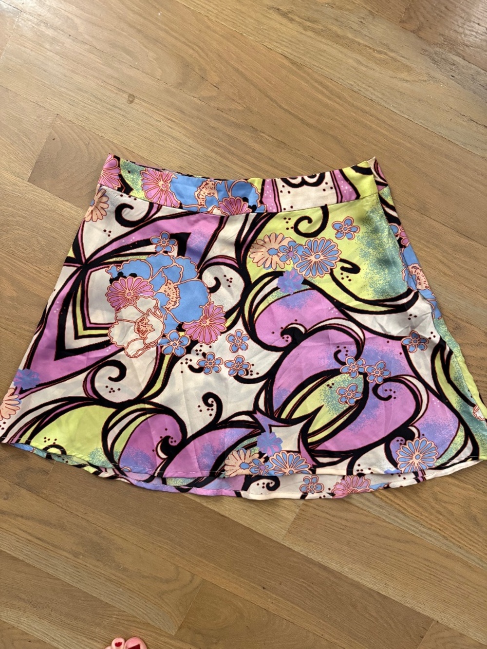 Free People Phoebe Printed Mini Skirt Size 10